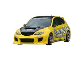 Kit carroceria Subaru Impreza WRX STi 2008- (FRP) (incl. koplampsproeieruitsp.) 