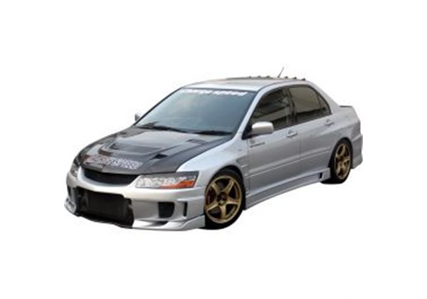 Paragolpes Mitsubishi Lancer EVO 8/9 CT9A tipo2 (FRP) 