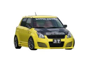 Paragolpes Suzuki Swift II 2005- 'tipo 1' (FRP) 