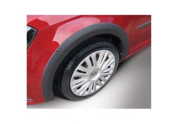 Juego de faldones laterales Volkswagen Caddy 2015- - linker schuifdeur - negro