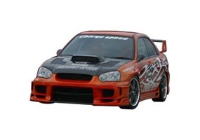 Juego de faldones laterales Subaru Impreza GD tipo2 