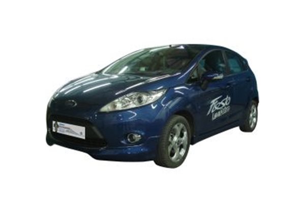 Juego de faldones laterales Ford Fiesta VII 5-puertas 9/2008- (ABS) 