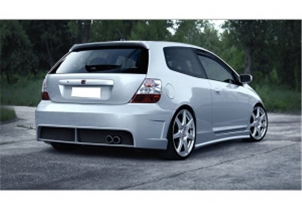 Paragolpes Trasero Honda Civic 01-05 Atex Rear Bumper