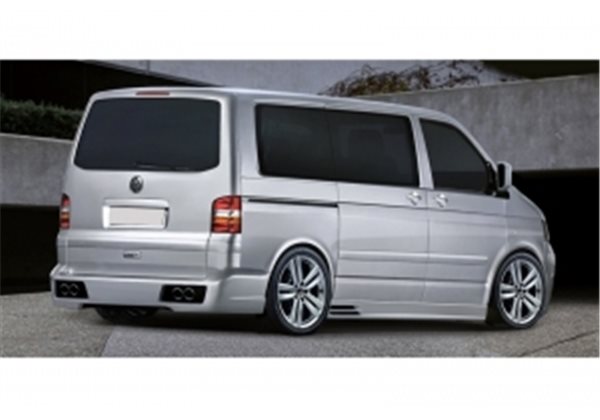 Protector de parachoques trasero VW T5 CARAVELLE – ICCTUNING