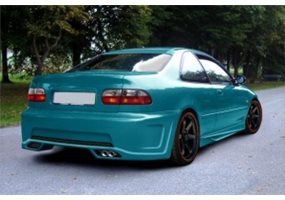 Paragolpes Trasero Honda Civic 92-96 Electro Rear Bumper