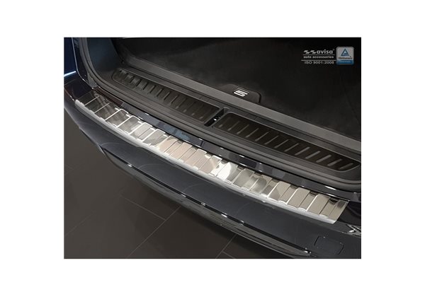 Protector Paragolpes Acero Inoxidable Bmw 5-serie G31 Touring 2016- 'ribs' 