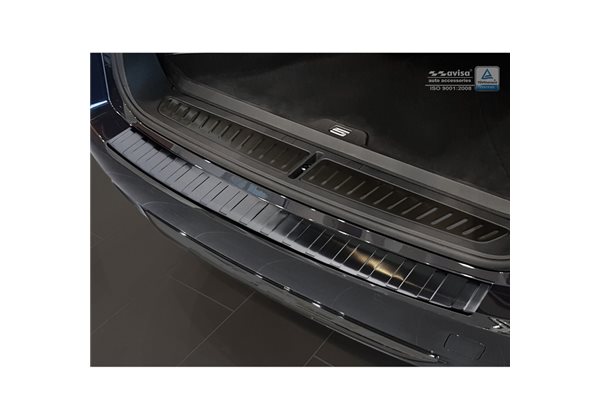 Protector Paragolpes Acero Inoxidable Bmw 5-serie G31 Touring 2016- 'ribs' 