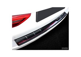 Protector Paragolpes Acero Inoxidable Bmw 5-serie G31 Touring 2017- 'performance' Negro/look Carbono Rojo-negro