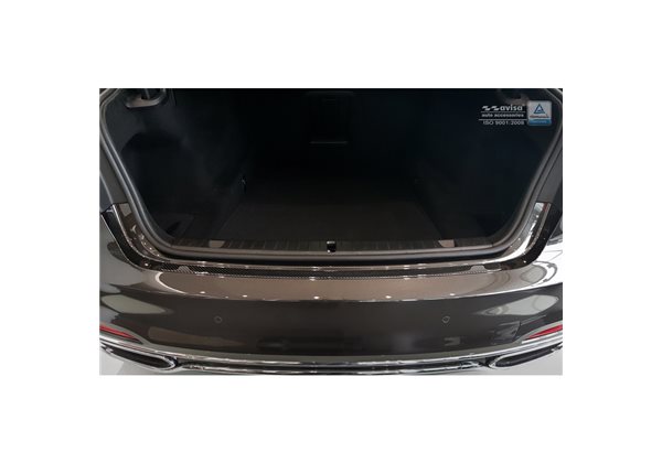 Protector Paragolpes Acero Inoxidable Bmw 7-serie G11/g12 2015- Look Carbono Negro