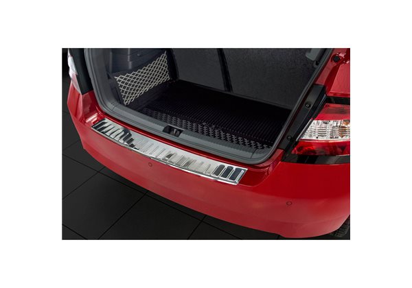 Protector Paragolpes Acero Inoxidable Skoda Fabia Iii 5-puertas 2014-2018 'ribs' 