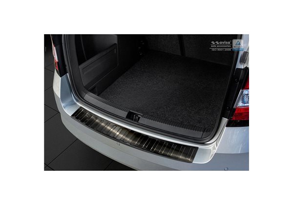 Protector Paragolpes Acero Inoxidable Skoda Fabia Iii Combi 2015- 'ribs' 