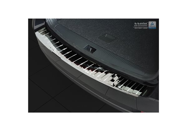 Protector Paragolpes Acero Inoxidable Skoda Octavia Iii Kombi Restyling 2017- 'ribs' 