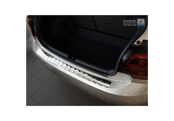 Protector Paragolpes Acero Inoxidable Volkswagen Polo Vi 5-puertas 2017- 'ribs' 