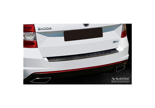 Protector Paragolpes Acero Inoxidable Skoda Octavia Iii Kombi Rs 2013-2016 & Fl 2017- 'ribs' 