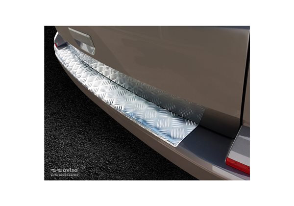 Protector Paragolpes Acero Inoxidable Volkswagen Transporter T6 2015- (met Achterklep) 