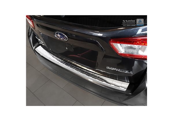 Protector Paragolpes Acero Inoxidable Subaru Impreza V Gt 5-puertas 2017- 'ribs' 