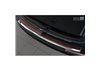 Protector Paragolpes Acero Inoxidable Audi Q5 2008-2016 Cromado/look Carbono Rojo-negro