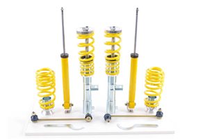 Suspension regulable fk altura Sportfahrwerk VW Passat CC Coupe 3C años 2008-2012 con amortiguador de 55 mm