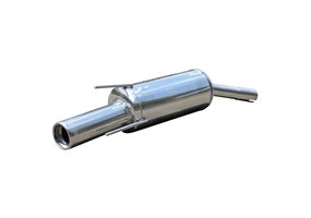 Escape Inoxcar para Opel Tigra A 1.6 16v (106pk) 1994-1997 80mm 