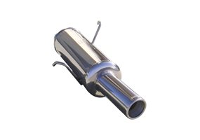 Escape Inoxcar para Peugeot 206 1.9 D -2000 80mm 