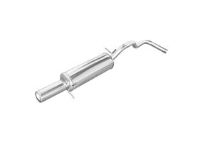 Escape Inoxcar para Seat Ibiza 6K2 1.4 16v (101pk) 2000-2002 80mm 