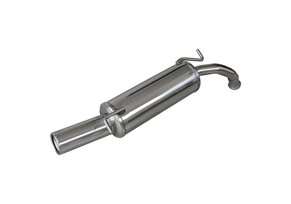 Escape Inoxcar para Toyota Yaris 1.3 (85pk) 1999- 80mm 