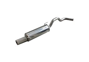 Escape Inoxcar para Volkswagen Polo 6N2 1.6 16v + GTi 1999-2002 80mm 