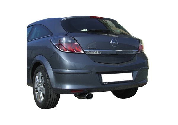 Escape Inoxcar para Opel Astra H GTC 1.7 CDTi (101pk) 2005- 120x80mm 