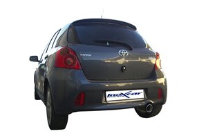 Escape Inoxcar para Toyota Yaris II 1.8TS (133pk) 2006- 102mm 
