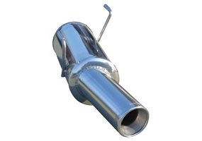 Escape Inoxcar para Peugeot 206 1.4 (75pk) -2000 102mm 