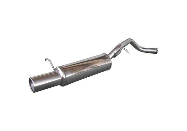 Escape Inoxcar para Volkswagen Polo 9N 1.4 TDi (75pk) 2001- 102mm 