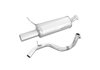 Escape Inoxcar para Volkswagen Golf IV 1.9 TDi (90pk) 1997- 80mm 