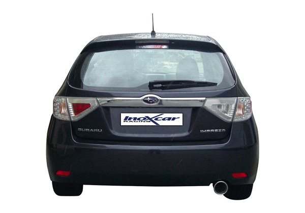 Escape Inoxcar para Subaru Impreza 2.0 (150pk) 10/2007- 102mm 