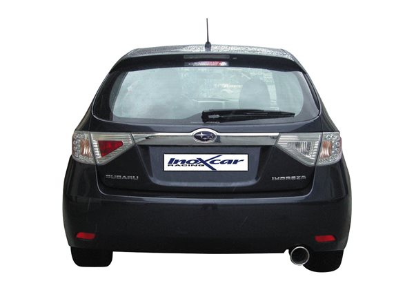 Escape Inoxcar para Subaru Impreza 2.5 WRX (224pk) 10/2007- 102mm 