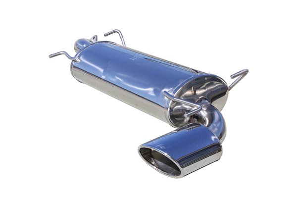 Escape Inoxcar para Subaru Impreza 2.5 WRX STi (300pk) 2008- 150x105mm (rechts) 