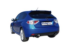 Escape Inoxcar para Subaru Impreza WRX STi (300pk) 2010- Links/Rechts 150x105mm Oblique 