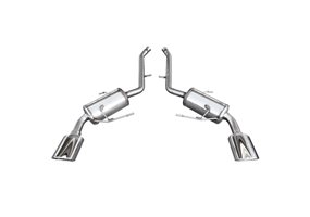 Escape Inoxcar para Mercedes ML W164 320 Cdi Sport (224pk) 2005- Links/Rechts 150x105mm Oblique 