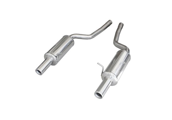 Escape Inoxcar para Audi RS6 4.2i V8 2002- Links/Rechts 80mm 