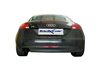 Escape Inoxcar para Audi TT 2.0 TFSi (200pk) 2006- 2x80mm Racing 
