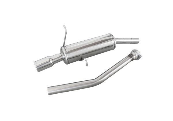 Escape Inoxcar para BMW 3-Serie E36 323i 24v 1992- 80mm 