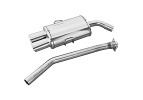 Escape Inoxcar para BMW 3-Serie E36 323i 24v 1992- 2x90x70mm 