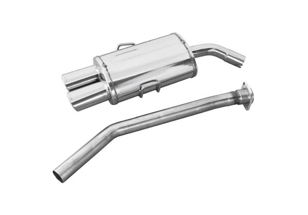 Escape Inoxcar para BMW 3-Serie E36 323i 24v 1992- 2x90x70mm 