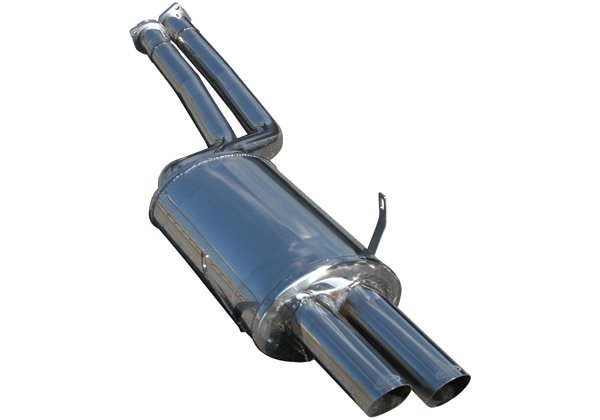 Escape Inoxcar para BMW 3-Serie E36 M3 1993- 2x70 Racing 