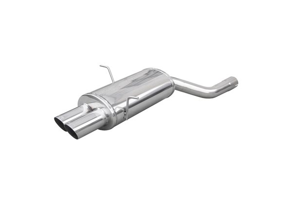 Escape Inoxcar para BMW 3-Serie E46 320Ci 1998- 2x80mm Racing 