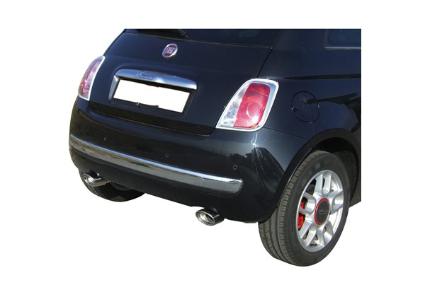 Escape Inoxcar para Fiat 500 1.4 16v (100pk) 2007- 120x80mm 
