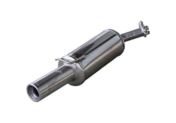 Escape Inoxcar para Ford Fiesta 1.1 (49pk) 1989-90 80mm 