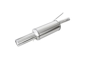 Escape Inoxcar para Ford Fiesta 1.2 (75pk) 80mm 