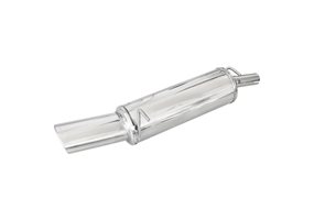 Escape Inoxcar para Ford Fiesta 1.2 16v (75pk) 2002- 120x80mm 