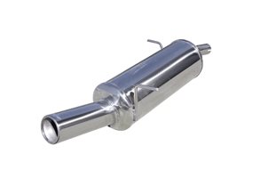 Escape Inoxcar para Ford Fiesta 1.4 16v (96pk) 2008- 80mm 