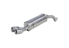 Escape Inoxcar para Peugeot 208 1.6 16v Turbo GTi (200pk) 2013- 2x80mm 